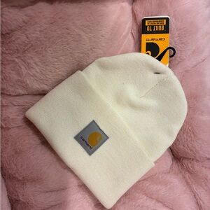 Carhartt Cream Beanie